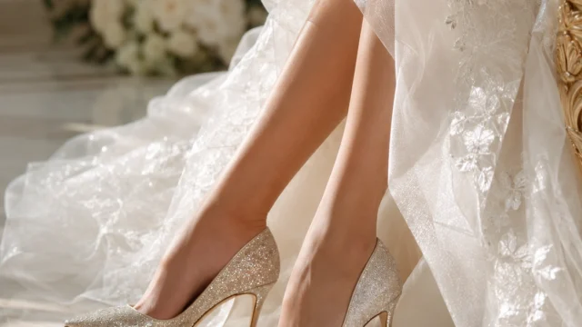 10 elegante Brautschuhe mit Absatz für einen stilvollen Hochzeitslook