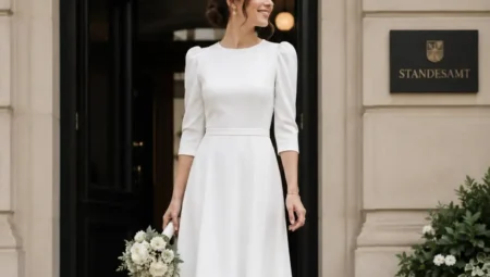 Moderne Standesamt-Outfits für die Braut: 10 stilvolle Ideen