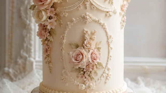 Hochzeitstorten im Vintage-Look für eine Hochzeit voller nostalgischem Charme