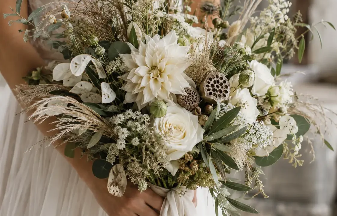 Alternative Brautsträuße mit außergewöhnlichen Blumenformen für moderne Bräute