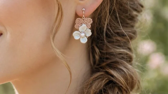 10 elegante Brautohrringe für einen stilvollen Hochzeitslook