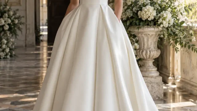 10 moderne Brautkleider für eine stilvolle Hochzeit