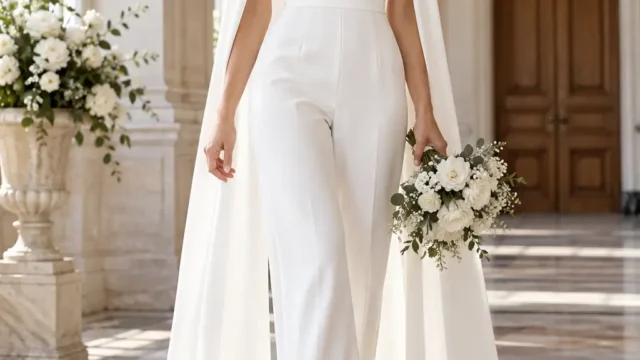 10 moderne Standesamt-Looks für Bräute mit Stil