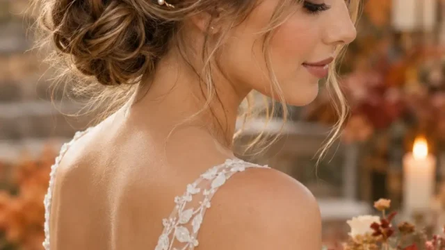 Die schönsten Brautfrisuren für eine elegante Herbsthochzeit